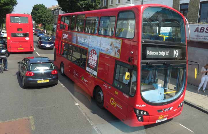 Go-Ahead London Volvo B9TL Wright WVL486